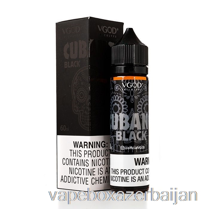 Vape Azerbaijan Cubano Black - VGOD E-Liquid - 60mL 3mg